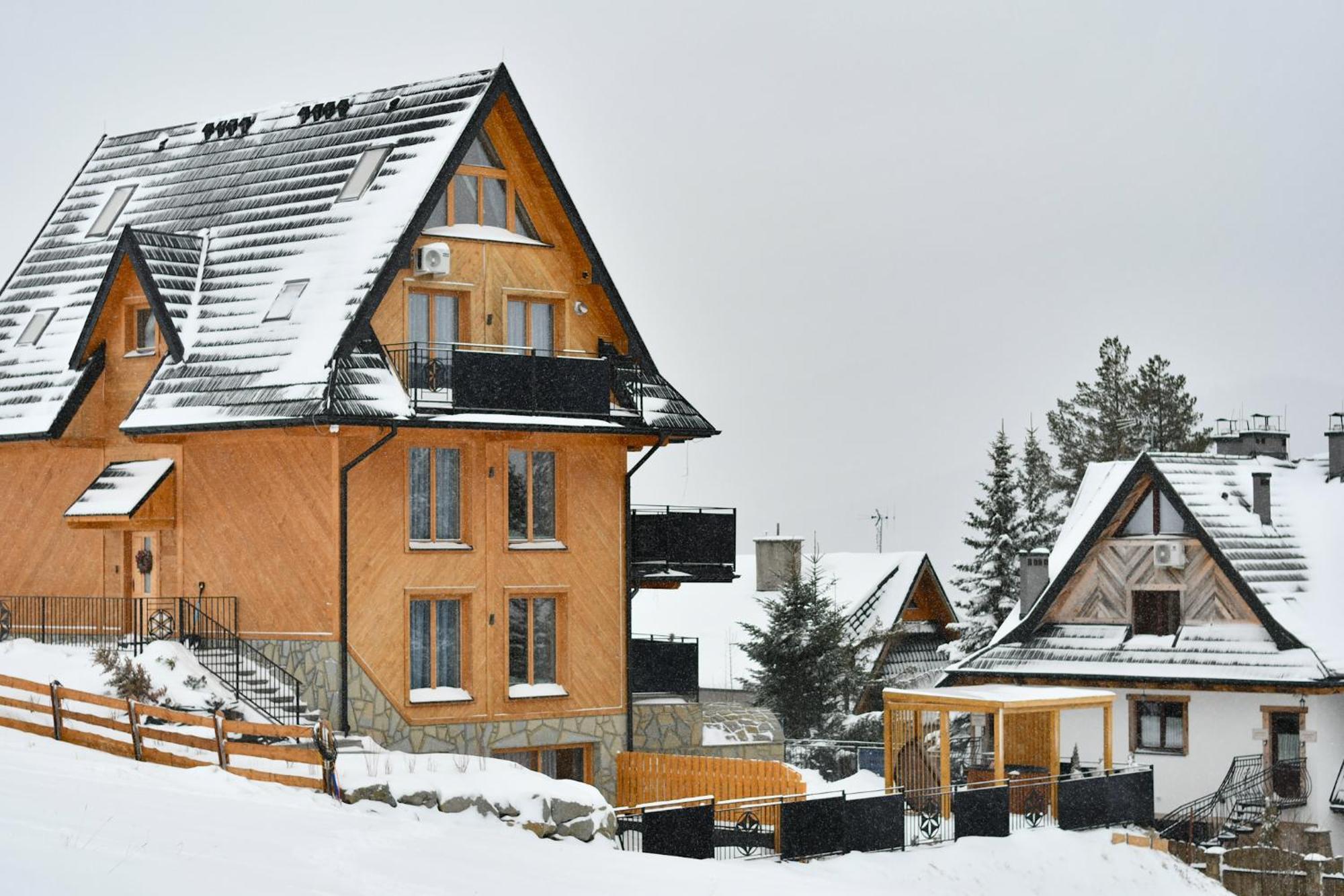 Salamandra Spa Jacuzzi, Sauny, Teznia, Panorama Tatr Kościelisko Exteriér fotografie